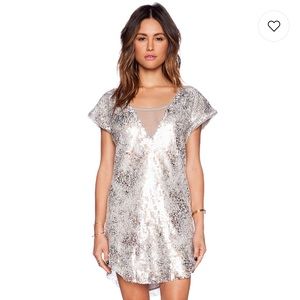 Free People Midnight Dreamer Sequin Dress